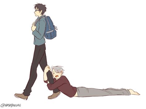 Viktor X Yuri Katsuki Fanart, Viktor X Yuri Katsuki, Victor X Yuri Katsuki, Yuuri X Viktor, Yuri On Ice Victuri, Victor X Yuuri, Yuri X Viktor, Yuri On Ice Comic, Katsuki Yuri