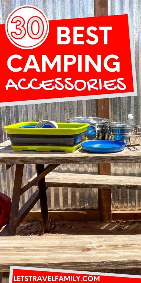 Glamping Accessories, Rv Camping Accessories, What To Bring Camping, Camping Necessities, Tent Camping Hacks, Camping Must Haves, Camping Hacks Diy, Camping Set Up, Camping Storage