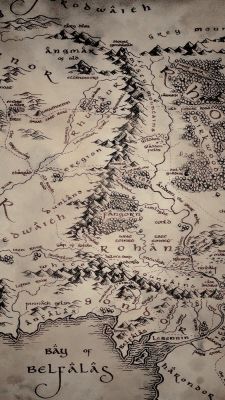 Lotr Wallpapers, Tolkien Map, Ship Tattoo Sleeves, Tolkien Tattoo, Lord Of Rings, Lotr Tattoo, Lord Of The Rings Tattoo, Earth Tattoo, Middle Earth Map