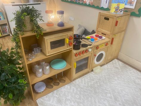 Home Corner Eyfs, Play Corner, Home Corner, Corner House, Boy Bedroom, Preschool Ideas, Preschool Classroom, Tiny Kitchen, Role Play