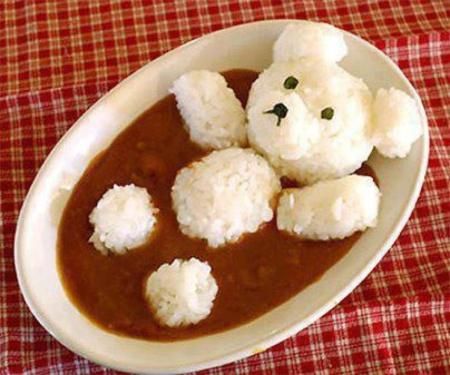 plat rigolo ! Rice Ceremony, Easter Fun Food, Decorações Com Comidas, Weekend Ideas, Food Art For Kids, Rainbow Food, Curry Dishes, Toddler Food, Rice Balls