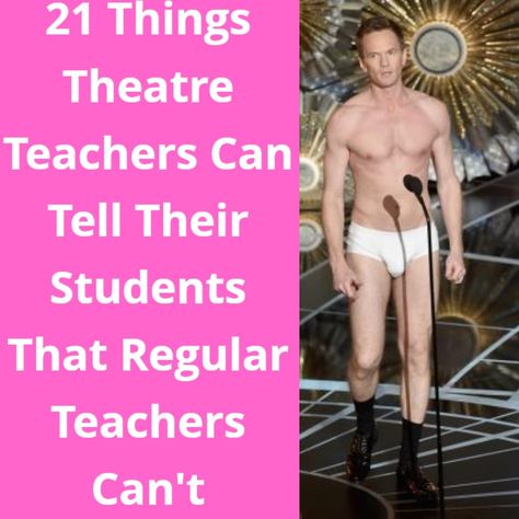 Theatre Teacher Gifts, Theater Teacher Aesthetic, College Social Media, Theater Teacher, Drama Teacher Gifts, Theatre Tips, Musical Theatre Humor, Theatre Teacher, Theater Types