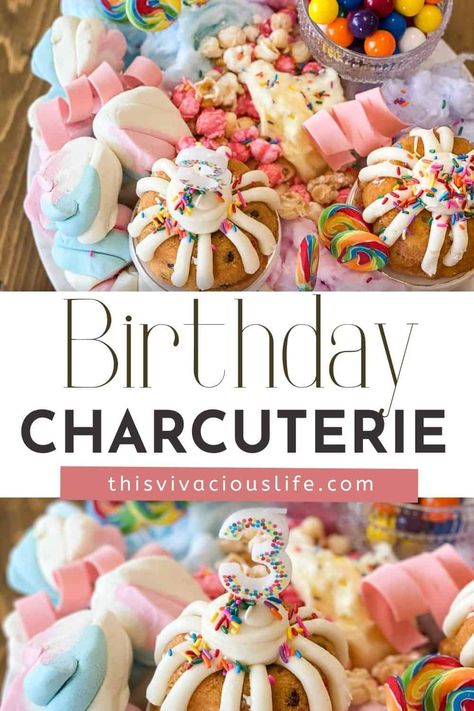 A birthday charcuterie board is a cute way to spice up a birthday party. With all of the bright colors, yummy treats, and fun decorations, it will be the hit of the party. Birthday Charcuterie Board, Birthday Charcuterie, Orange Chocolate Cake, Tiny Cakes, Fun Decorations, Cookie Decorating Party, Mini Bundt Cakes, Charcuterie Inspiration, Charcuterie Platter