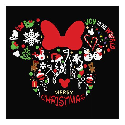 Merry Christmas Full 11CT Pre-stamped Canvas(50*50cm) Cross Stitch Minnie Mouse Christmas, Christmas Disney, Mouse Christmas, Needlework Crafts, Mickey Christmas, Embroidery Christmas, Merry Christmas Svg, Tree Svg, Crafts With Pictures