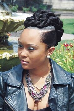 Cute Hairstyles Updos, Natural Updo, Cabello Afro Natural, Twisted Hair, Natural African American Hairstyles, American Hairstyles, Hair Afro, Updo Styles, Natural Hair Updo