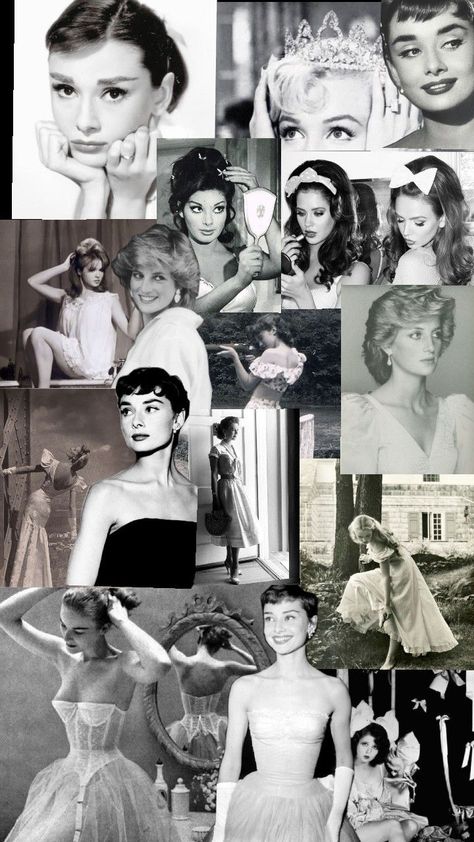 B&W, 90s, Wallpaper, Feminity Vintage Princess Wallpaper, Old Disney Princess Aesthetic, Princess Black And White, Disney Princess Vogue, 1950 King Princess, Pictures Of Princesses, American Princess, Vintage Princess, Princess Girl