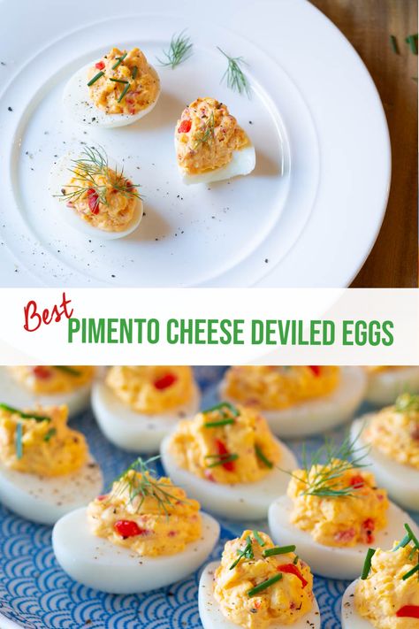 Pimento Cheese Deviled Eggs, Pimento Cheese Recipe, Deviled Egg Recipe, Homesick Texan, Deviled Eggs Recipe Easy, Devilled Eggs Recipe Best, Pimento Cheese Recipes, Pimiento Cheese, Pizza Appetizers