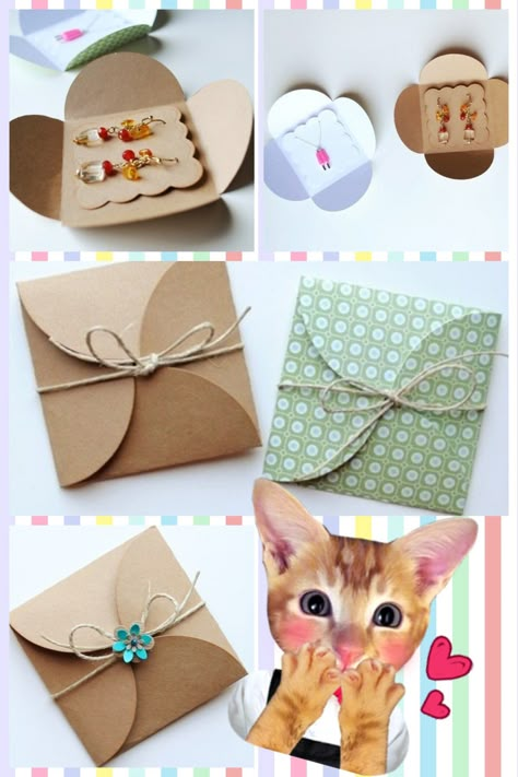 ༻⚜༺ ❤️ ༻⚜༺ What A Creative Way To Package Jewelry! ༻⚜༺ ❤️ ༻⚜༺ Diy Jewelry Packaging Ideas, Diy Jewelry Packaging, Unique Jewelry Holder, Jewelry Packaging Ideas, Jewelry Packaging Diy, Etsy Packaging, Necklace Jewelry Display, Jewelry Display Ideas, Bracelet Packaging