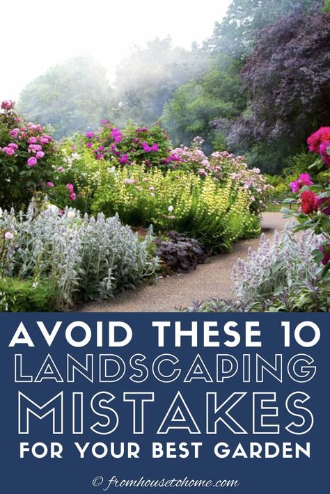 Learn which landscaping mistakes to avoid. Whether you're a beginning gardener or a seasoned pro, these tips for preventing gardening mistakes will help you create your best garden ever. #fromhousetohome #gardeningtips #gardening #gardenideas #gardeningmistakes Pnw Garden, Pacific Northwest Garden, Northwest Flowers, Northwest Garden, Northwest Landscaping, Natural Landscaping, French Country Garden, Sun Garden, Landscaping Tips