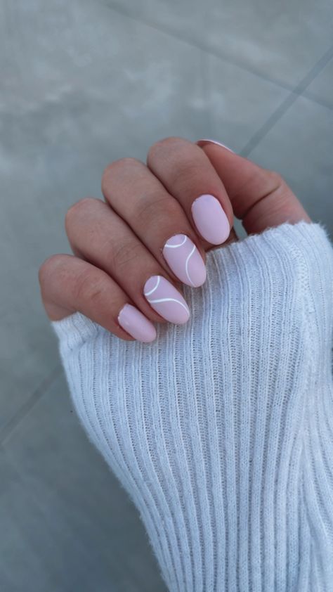 Shirt Almond Nails, White Shirt Nails, Nails Aesthetic Wallpaper, Nails Pink Almond, Summer Nails White, Almond Nails White, Aesthetic Wallpaper Spring, Pink Almond Nails, Gray Tiles