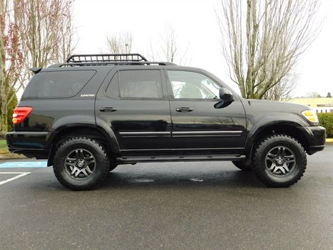 2003 Toyota Sequoia LIMITED 4X4 / 3RD SEAT / LOW MILES / LIFTED 2005 Toyota Sequoia, Toyota Sequoia Camping, 4runner Limited Lifted, 1st Gen Toyota Sequioa, Sequoia Overland Build, Toyota Sequoia Overland, Toyota Sequoia Off Road, Sequoia Overland, Lifted Sequoia