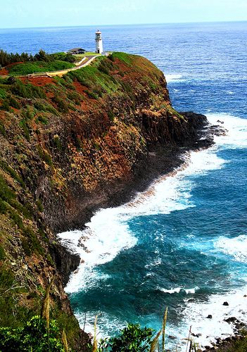 Kilauea Lighthouse, Kauai Vacation, Scenic Photos, Beautiful Lighthouse, Hawaii Life, Light Houses, Kauai Hawaii, Hawaii Island, Hawaii Vacation