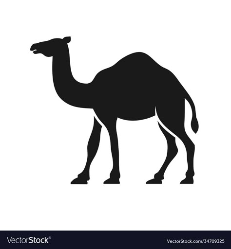 Camel Tattoo, Camel Illustration, Silhouette Logo Design, Camel Silhouette, Camel Craft, Camels Illustration, Ancient Egypt Crafts, Biblical Clothing, Camel Art