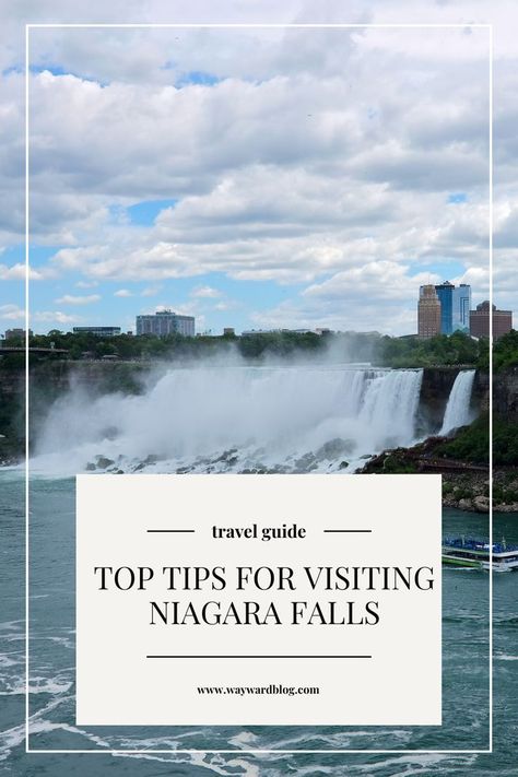 Experience Niagara Falls like a pro with this day trip guide that offers tips on the best viewing spots, attractions, and local eateries. Perfect for anyone planning a visit to this breathtaking natural wonder. Visiting Niagara Falls, Travel Facts, Tourist Trap, The Tourist, Canada Travel, Great Lakes, Tourist Destinations, Like A Pro, Travel Experience