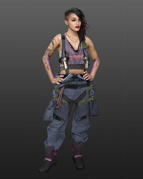 Cyberpunk Nomad, Cyberpunk Character Art, Superhero City, Judy Alvarez, Apocalypse Survivor, Shadowrun Rpg, Girl Mechanics, Eclipse Phase, Cyberpunk Red