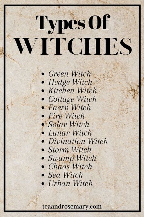 Learn all about the types of witches and types of witchcraft in this post, including traditional witchcraft, green witchcraft, cottage witchcraft, kitchen witchcraft, and more types of witches. This is the best way to learn witchcraft for beginners! #typesofwitches #typesofwitchcraft #witchcraftforbeginners Hearth Magic, Cottage Witchcraft, Witchcraft Kitchen, Learn Witchcraft, Different Types Of Witches, Types Of Witches, Kitchen Witchcraft, Types Of Witchcraft, Witch Props