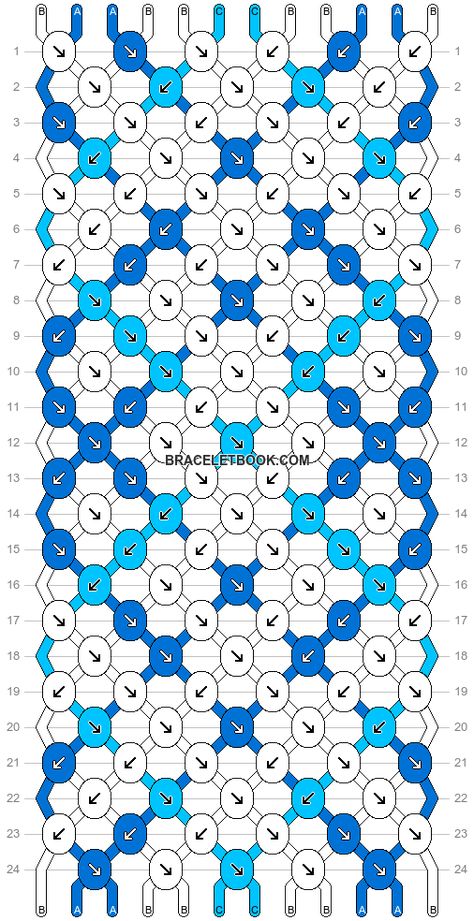 Blue Bracelet Patterns, Chevron Arrows, Diamond Ice, Bracelets Patterns, Soda Pop, Bracelet Ideas, Blue Bracelet, Friendship Bracelet Patterns, Bracelet Patterns