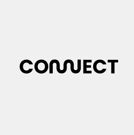 Electronics Branding, Connect Logo, Typography Logo Inspiration, Creative Graphic Design, Typography Logo, 로고 디자인, Cool Logo, Logo Design Inspiration, Visual Design