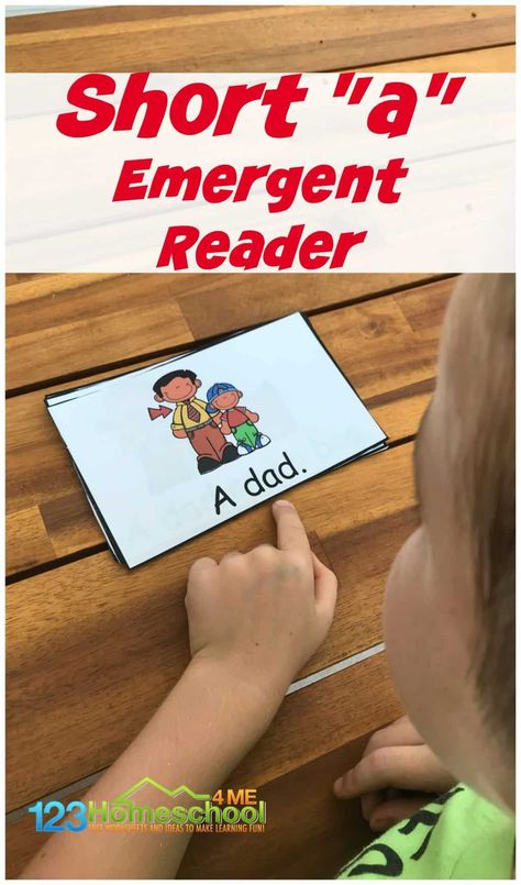 FREE Short a Words Emergent Reader - Beginning readers need lots of practice reading word family words and sight words. This free printable, short a words emergent reader is a great way for pre k, kindergarten, and first graders to gain fuency and confidence reading. Decodable Readers Kindergarten Free Printable, Books For 1st Graders, How To Teach Phonics, Short A Words, Word Family Sort, Word Families Printables, Rhyming Words Worksheets, Compound Words Activities, Rhyming Worksheet