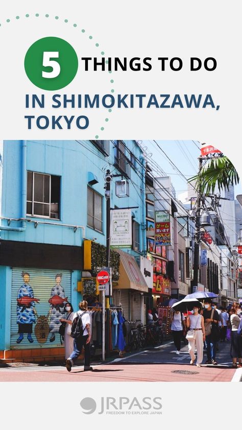 Shimokitazawa has been a popular area for many years now even before the opening of the new complex thanks to its bohemian, village-like atmosphere. #visitjapan #visittokyo #Shimokitazawa #Tokyo #Japan #vintage #art #music #food #temple #shrine #travel #traveljapan #japantravel #japantrip #jrpasstrip #jrpass #japanrailpass Shimbashi Tokyo, Shimokitazawa Tokyo, Tokyo Trip, Japan Travel Destinations, Tokyo Japan Travel, Visit Tokyo, Japan Itinerary, Tsukiji, Japan Travel Guide