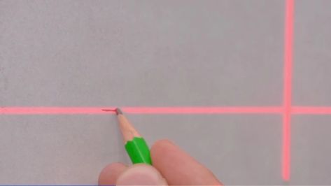 How to Use a Laser Level for Perfectly Straight Lines Konmari Method, Laser Levels, Laser Level, Green Laser, Home Workshop, Light Beam, Next Home, Laser Lights, Straight Lines