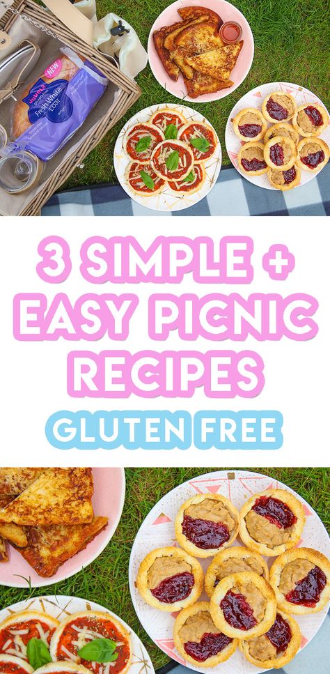 3 gluten free picnic recipes you need to try this Summer Gluten Free Picnic Food, Picnic Food Kids, Summer Picnic Recipes, Gluten Free Picnic, Picnic Food Ideas, Picnic Sandwiches, Picnic Recipes, Recipes Gluten Free, Sugar Free Treats