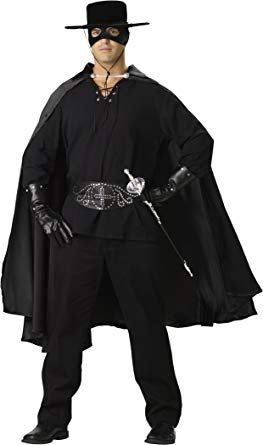 Bandits Costume, Zorro Costume, All Black Halloween Costume, Black Halloween Costumes, Western Costumes, Gauze Shirt, Black Costume, Black Pants Men, Fantasias Halloween