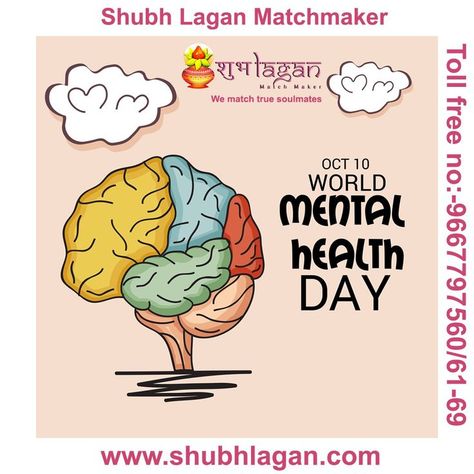 World Mental Health Day #WorldMentalHealthDay #MentalHealthDay2022 #worldmentalhealthday2022 www.shubhlagan.com Contact No:-9667797560/61-69 Mental Health Awareness Day, World Mentalhealth Day, October Activities, World Mental Health Day, Health Podcast, Happy Stories, Corporate Wellness, 10% Happier, Mental Health Day