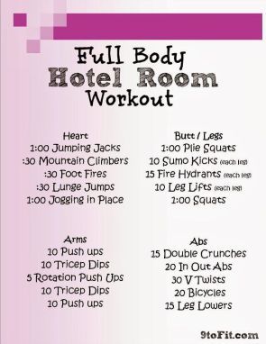 pinterest hotel workout Hotel Room Workout, Room Workout, Hotel Workout, Vacation Workout, Plie Squats, Holiday Workout, Hotel Gym, Travel Workout, Home Workout