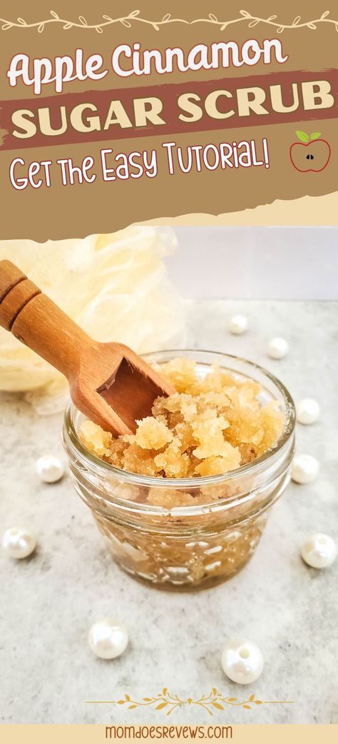 Apple Cinnamon Sugar Scrub Cinnamon Sugar Scrub, Sugar Act, Kids Paper Crafts, Sugar Scrub Homemade, Homemade Scrub, Scrub Homemade, Scrub Diy, Crafts For Kids Paper, Sugar Scrub Recipe