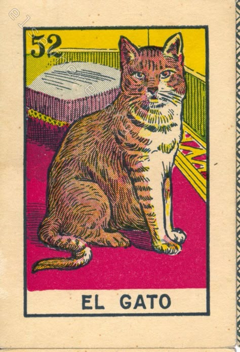 52 El Gato - Mystery Loteria Outer Space Posters, Free Posters, Loteria Cards, Retro Graphic Design, Mexican Art, Mexican Folk Art, Print Artist, Cool Posters, Design Vintage