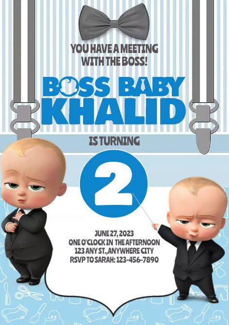 63+ Free Templates for 'Boss baby' Baby Boss Invitations Templates Birthday, Boss Baby Invitation Layout, Baby Boss Tarpaulin Layout, Boss Baby Invitation Template, Boss Baby Invitation Template Free, Boss Baby Invitation, Baby Birthday Invitation Card, Photoshoot Boy, Boy Cakes