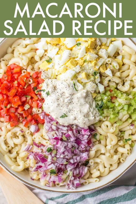 Macaron Salad Recipes, Pasta Salad With Mayo Dressing, Pasta Salad Mayo Dressing, Macaroni Salad No Mayonnaise, Macaroni Salad Dressing Recipe, Pasta Salad Recipes Mayo, Pasta Salad Dressing Recipe Mayo, Pasta Salad Recipes Mayo Based, Mayonnaise Based Pasta Salad