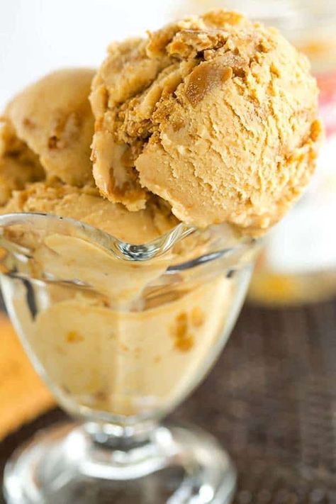 Vegan Pumpkin Ice Cream, Peanut Butter Ice Cream Recipe, Pumpkin Pie Ice Cream, Vegan Ice Cream Recipe, Vegetarian Cookies, Pumpkin Oats, Butter Ice Cream, Pumpkin Ice Cream, Peanut Butter Ice Cream