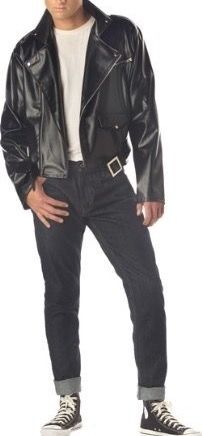 80s Party Outfits Men, Disfraz Rock And Roll, Greaser Halloween, Greaser Costume, Sock Hop Outfits, Greaser Outfit, 80s Dress Up, Grease Outfits, 80s Party Costumes