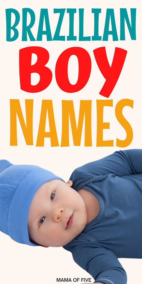 Brazilian boy names. The cutest names for boys. Adorable boy names. Best Boy Names, Names And Their Meanings, Baby Boy Name List, Names For Boys List, Cool Boy Names, Uncommon Baby Names, Traditional Baby Names, Names For Boys, Unisex Name