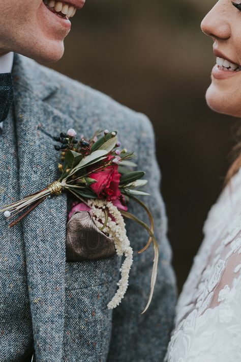 The Coolest Tweed Groom Style for Winter Grooms | OneFabDay.com Tweed Groom, Casual Groom, Winter Wedding Attire, Casual Groom Attire, Style For Winter, Tweed Wedding, Casual Grooms, Mens Wedding Attire, Tweed Waistcoat