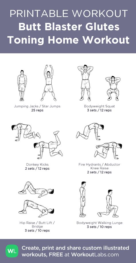 No Equipment, Glutes Workout Men, Leg Workouts For Men, Workout Squats, Home Workout Men, Toning Workout, Printable Workout, Workout Men, Reps And Sets