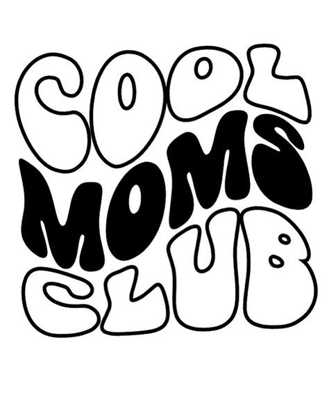 🎉 Say hello to the new Cool Moms Club digital design! 💁‍♀️👩‍👧‍👦 Customize your own shirts, mugs, hoodies, and even DIY projects with this trendy design. 👌 Whether you’re running errands or enjoying a coffee break, show off your cool mom style with this unique designs. 💪 Hurry and join the club now, because being a mom has never looked this good! 😎 #CoolMomsClub #DigitalDesigns #MomStyle #DIY #Trendy #MomsRock #etsy #etsyshop #etsyseller #smallbusiness #design #diy #mom #momlife #momboss #moms... Cool Mom Style, Cool Moms Club, Diy Mom, Mom Design, Join The Club, Moms Club, Cool Mom, Rug Ideas, Mom Boss