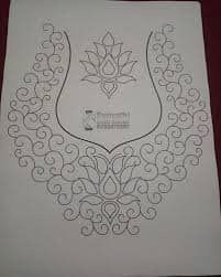 Aari Blouse Tracing Designs, Aari Tracing Designs For Blouse, Aari Work Designs Pattern, Indian Embroidery Designs, Peacock Embroidery Designs, Aari Design, Gold Work Embroidery, Hand Work Design, Birds Embroidery Designs