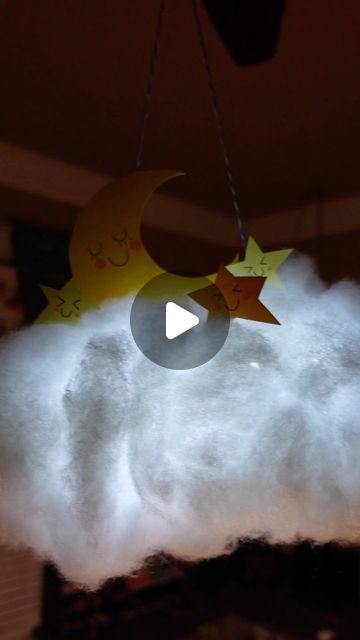 77K views · 5K likes | Timm Sevitz on Instagram: "☁️ Easy water bottle cloud night light diy craft. This easy kids craft would make a great craft activity when you are feeling bored.   Supplies: Water bottle Battery operated LED lights String or yarn Hot glue Poly-fil polyester fiber fill or cotton stuffing Cardstock paper  #cloud #diycraft #kidscraft #easycrafts #handmadecraft #kidsactivities #aesthetic" Bottle Clouds Diy, Cloud Making Craft, Cotton Clouds Diy, What To Do When Bored At Night, Light Box Activities, Cloud Night, Cloud Night Light, Diy Clouds, Battery Operated Led Lights