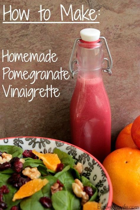 Pomegranate Salad Dressing, Strawberry Salads, Recipes Sauces, Orange And Cranberry, Pomegranate Dressing, Pomegranate Vinaigrette, Summer Lunches, Pomegranate Recipes, Recipes Salads