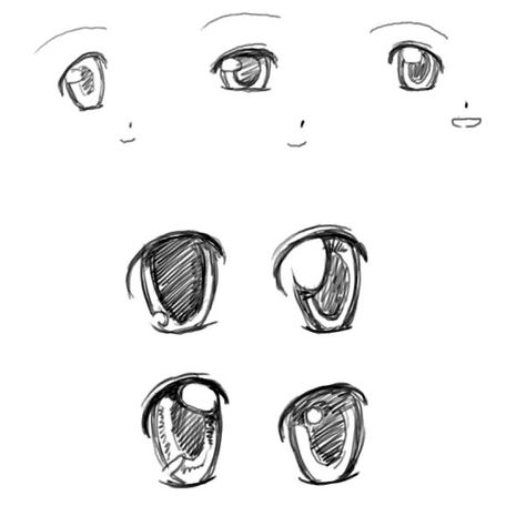 2000s Art, Manga Eyes, Easy Drawings Sketches, Cute Doodles Drawings, Cute Little Drawings, Cute Art Styles, Anime Eyes, Art Tutorials Drawing, Sketchbook Art Inspiration