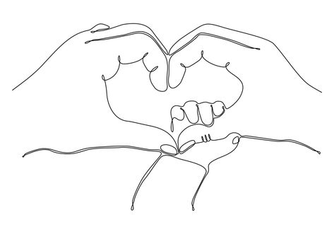 Continuous line art Baby holding little finger of adult hand together. One line design style.- vector illustration Hands Holding Drawing, Holding Drawing, Mom Drawing, Tupac Art, Hands Drawing, Mom Tattoo Designs, Easy Drawing Steps, Baby Inside, Drawing Ideas Easy