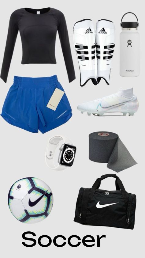 Female Soccer Outfits, Soccer Clothes Outfits, Soccer Workout Outfits, Womens Soccer Outfit, Soccer Outfit Ideas, Winter Soccer Outfits, Soccer Outfits Aesthetic, Soccer Girl Outfits For Practice, Soccer Fits Aesthetic