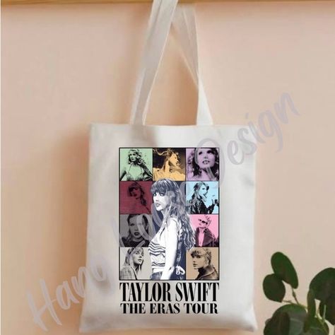 Taylor Swift Eras Tote Bag Eras Tour Gift Bags, Taylor Swift Bag, Taylor Swift Purse, Eras Tour Clear Bag, Taylor Swift Totes, Family Tree Canvas, Tory Burch Perry Tote, Extra Large Tote Bags, Y2k Shoulder Bag