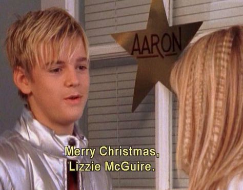 Merry Christmas Lizzie McGuire Paper Magazine, Aaron Carter, Merry Christmas Images, Lizzie Mcguire, 90s Childhood, Old Disney, Jingle Bell, 90s Kids, The Good Old Days