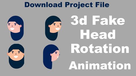 Head Rotation, Motion Graphics Tutorial, Adobe Illustrator Design, After Effect, After Effect Tutorial, Cute Little Kittens, Animation Tutorial, Motion Graphics Animation, Graphic Design Tips