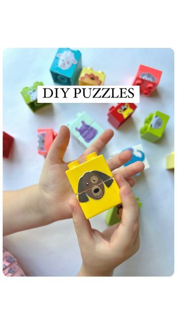 Duplo Activities Preschool, Montessori Knife Progression, Free Animal Printables, Lego Duplo Animals, Lego Puzzle, Duplo Ideas, Gruffalo Party, Learning Games For Toddlers, Babysitting Ideas