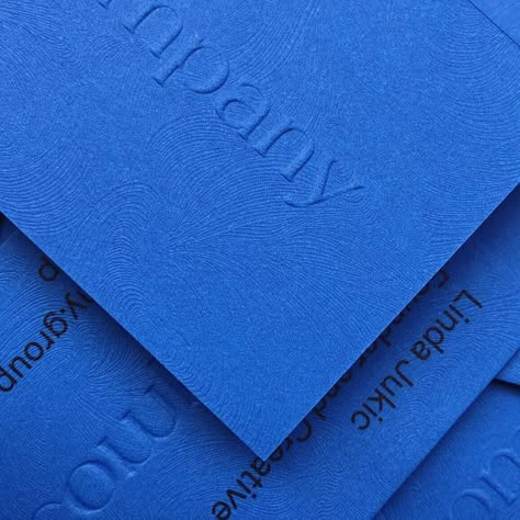 Blue Packaging Design, Blue Brand Identity, Colorplan Papers, Logo Design Branding Fashion, Blue Is The Warmest Color, Minimal Logo Branding, Brand Visual Identity, Colorplan Paper, Blind Embossing